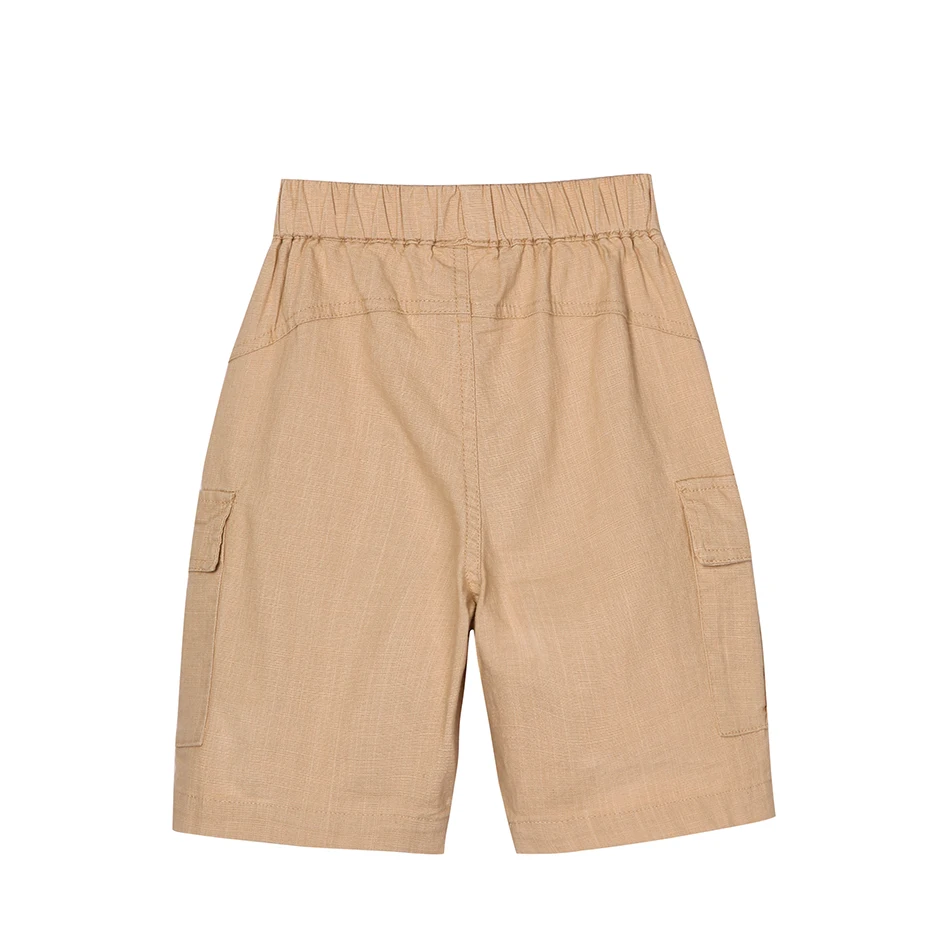 Pioneer kids/летние пляжные шорты для мальчиков; хлопковые тонкие дышащие шорты с карманами в стиле пэчворк; одежда для детей; BDK910383
