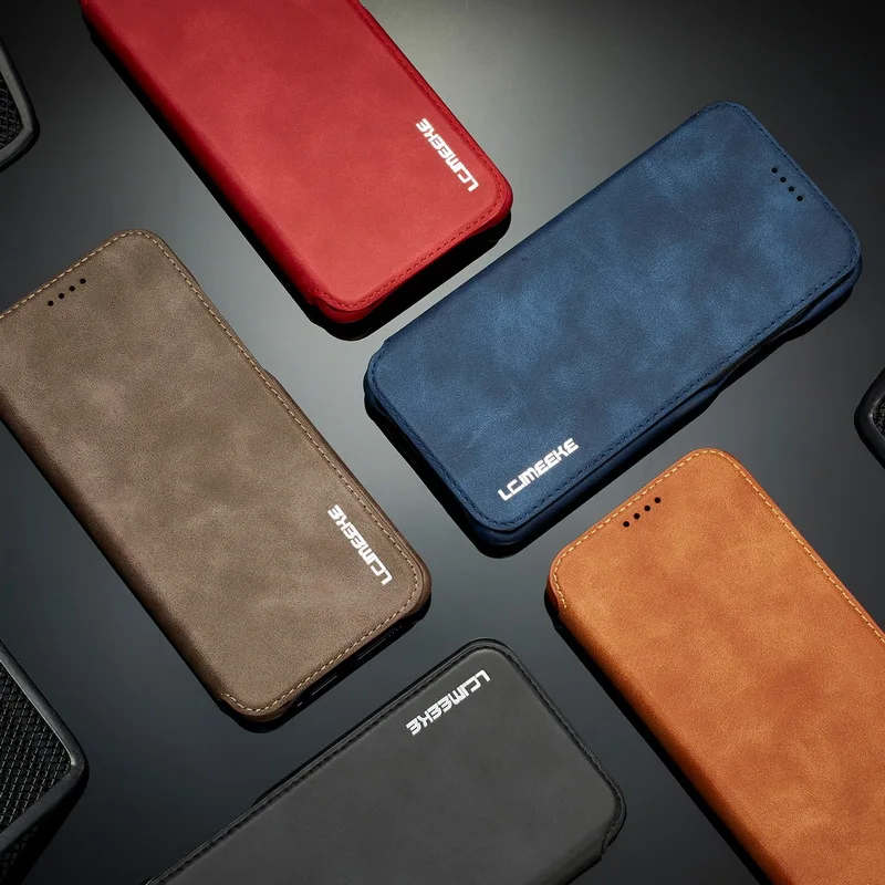 Чехол для телефона для samsung Galaxy S9 S8 Plus, Ретро Флип, настоящий кожаный чехол-кошелек, чехол для samsung S7 Edge Note 8 S10 Plus S10e