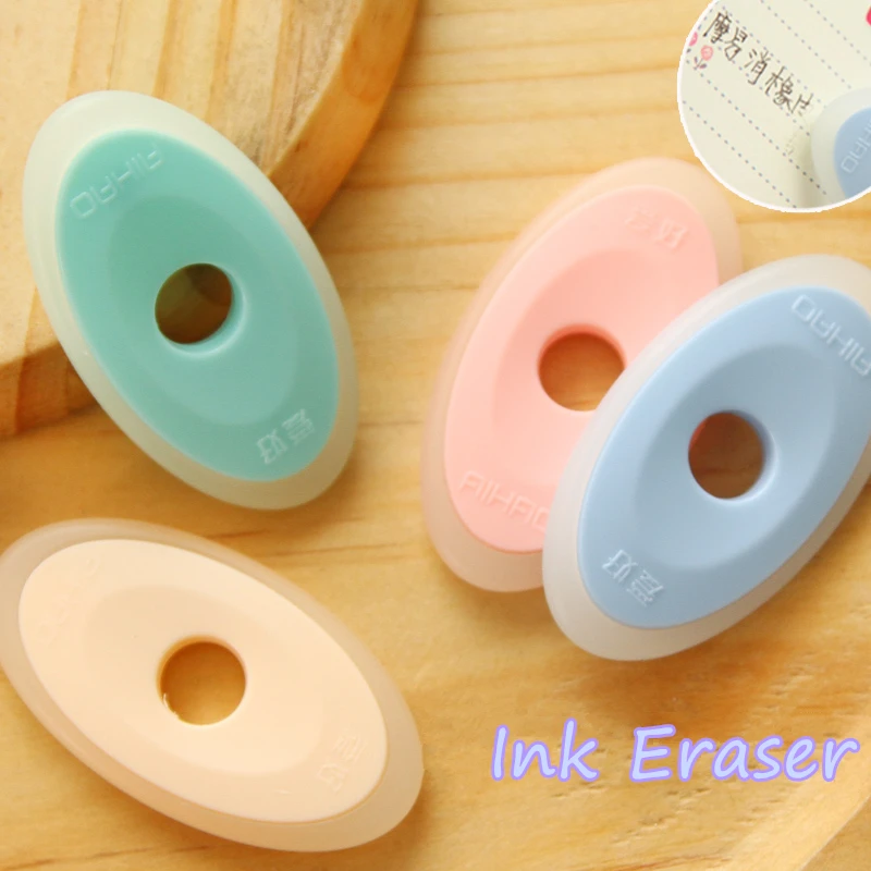 

1pc Creative Stationery Easy Clean Ink Eraser Rubber for Erasable Pen Office School Supplies Utiles Escolares