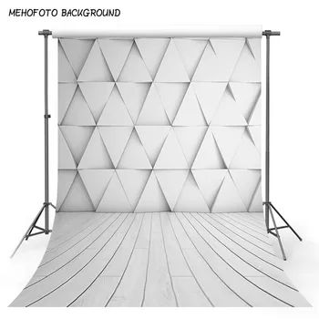 

Photography Backdrops White 10x20ft Wedding Photography Backgrounds Vinyl Flooring Pure White Marble Wall Wooden Floor Photocall