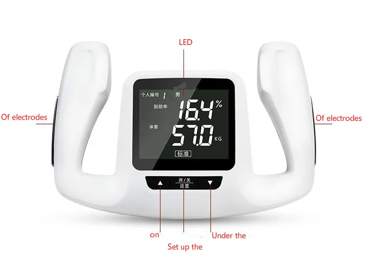 

Body fat measuring instrument with body fat meter with fat fat scales scales measuring instrument