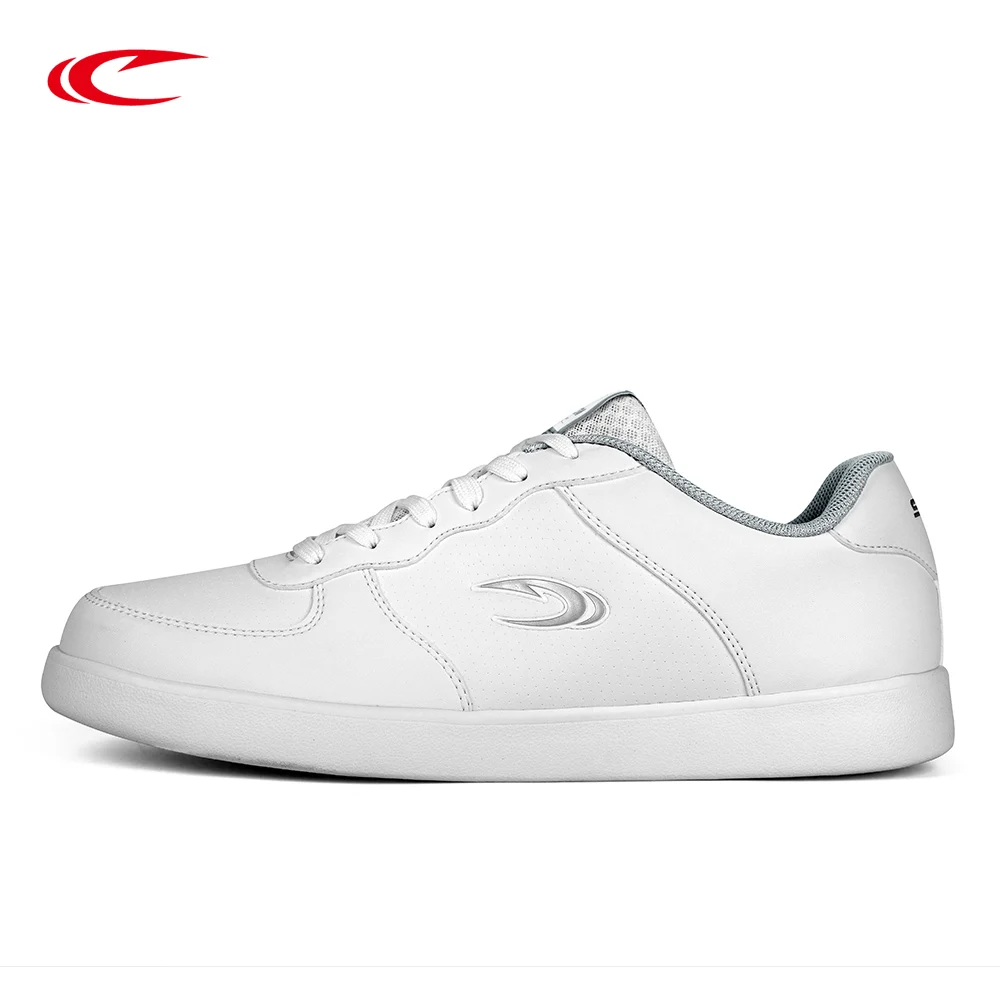 

SAIQI Skateboarding Shoes For Men Comfortable Breathable Unisex Anti-Slippery Sneakers White Walking Shoes 358003