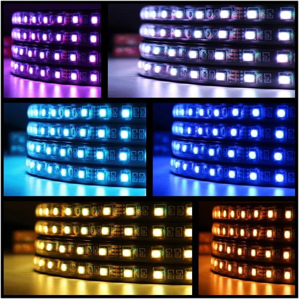 7 цветов светодиодный неоновый автомобильный подсвечивающий светильник, s полоса RGB Светодиодная лента под автомобильную трубу, подсвечивающий светильник, комплект