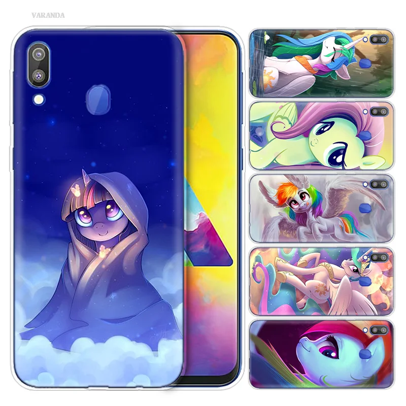 

Cartoon Phone Case for Samsung Galaxy S10 S10e S10 5G Plus M10 M20 M30 A10 A20 A30 A40 A50 A70 Magic My Little Pony Cover Coque