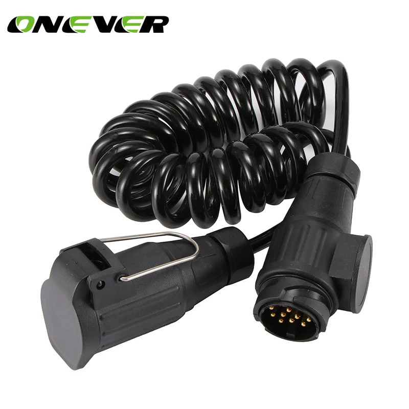 300cm Extension Cord Wiring Caravan Connectors 12V Car Accessories 13 13 Pin Trailer Plug Socket ...