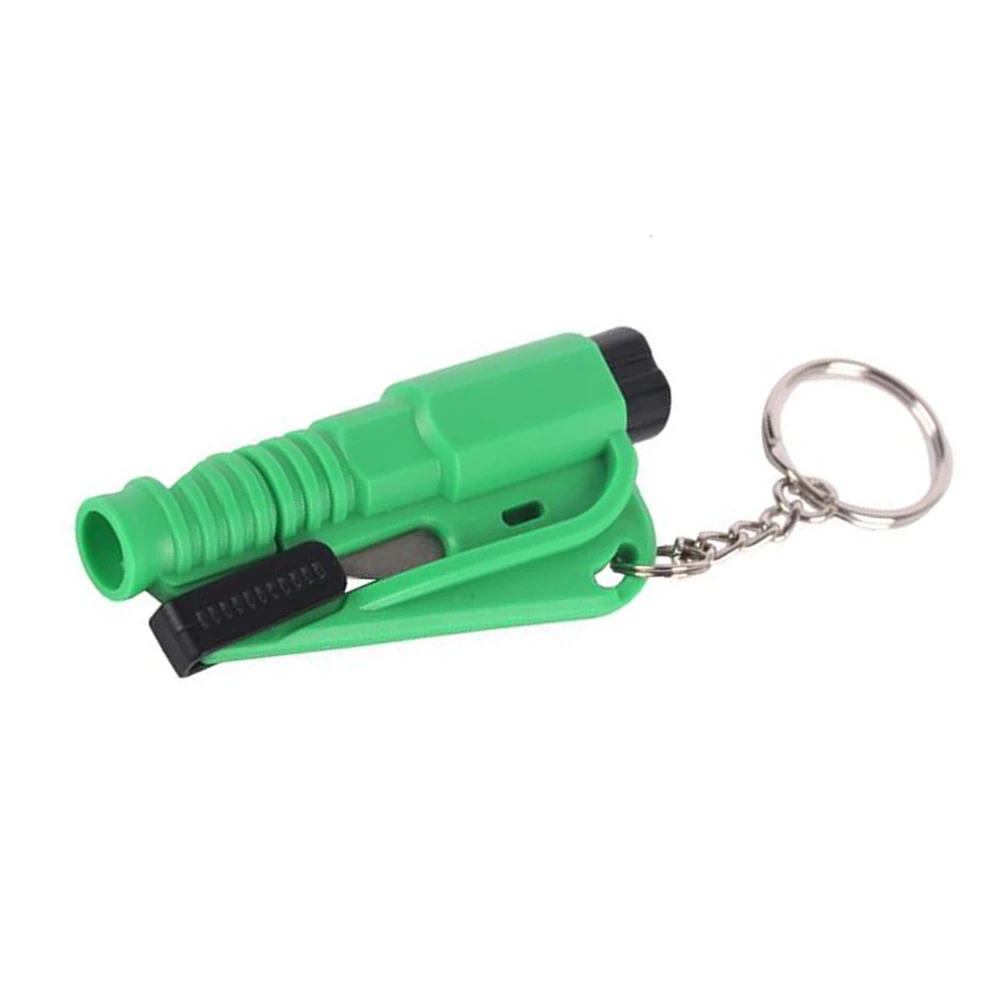 Mini Pocket Hammer Emergency Hammer Window Glass Breaking Hummer Seat Belt Knife Cutter Whistle Rescue Escape Tool 