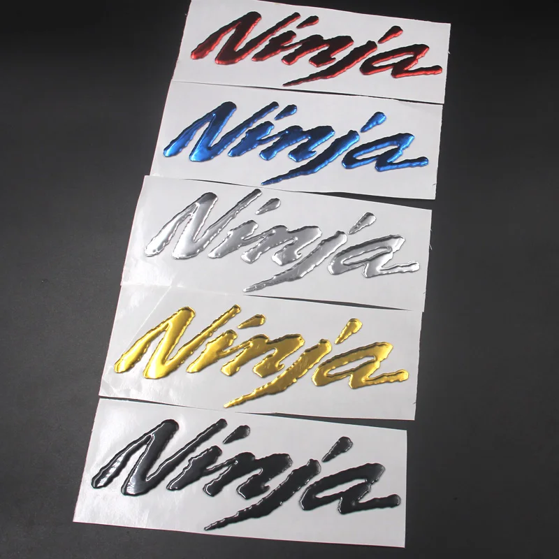 

3D Motorcycle bike Kawasaki NINJA 250R 300R ZX6R ZX R6 636 ZX10R Z1000XS Z1000 Z800 ZX7R ZX9R ER6N ER6F sides decal stickers