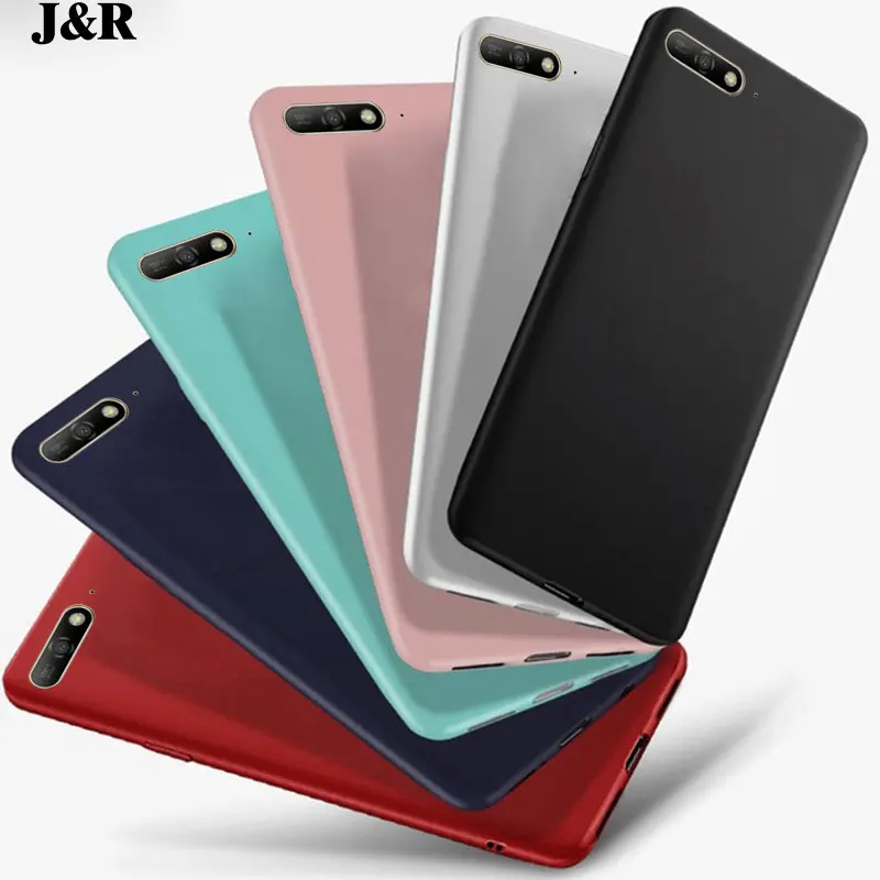 For Huawei Y6 2018 Case For Huawei Y6 Prime 2018 Case Matte Ultra-Thin Back Covers For Huawei Y6 2018 Y 6 Y6Prime Phone Bags
