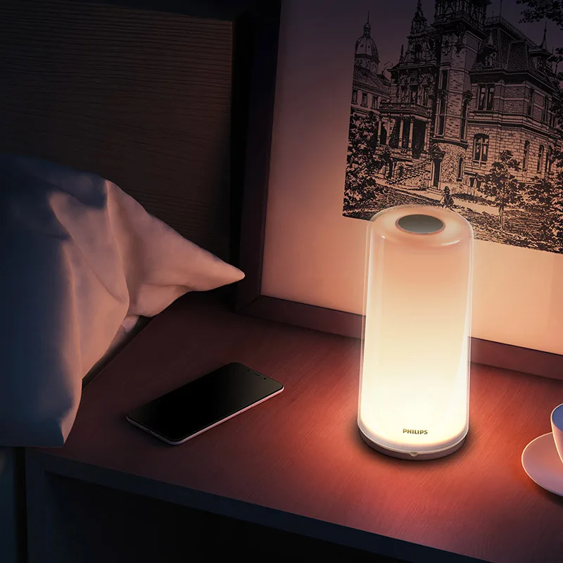 Умная прикроватная лампа Xiaomi Mijia Wi Fi светодиодная с регулируемой яркостью RGBW