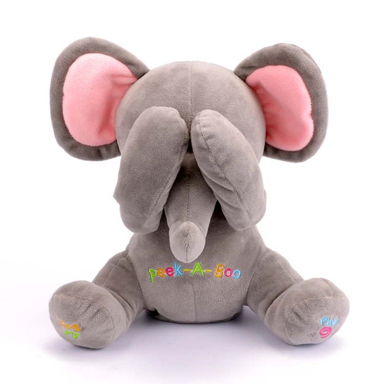 peek a boo singing elephant