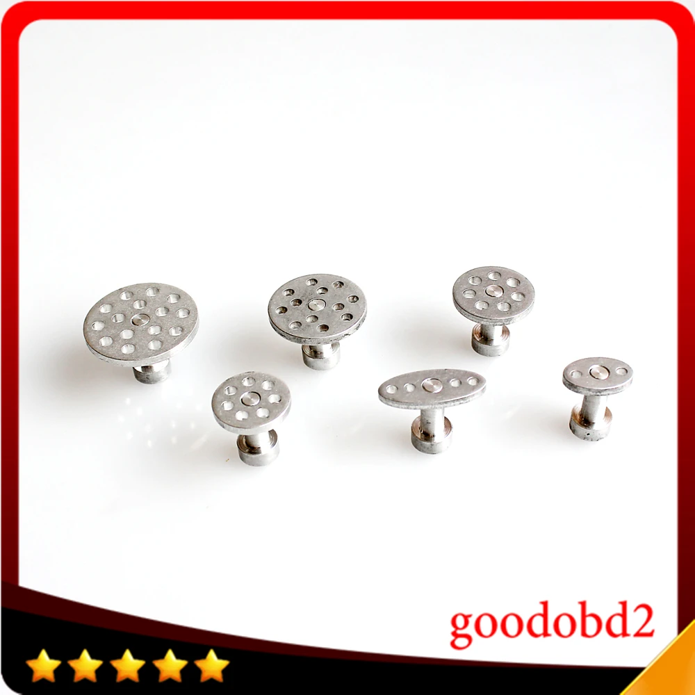 

6X PDR Dent Puller with Aluminum Alloy PDR Glue Puller Paintless Dent repair Tools pulling glue tabs for the car of the dents