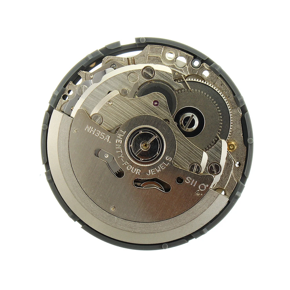 Najtaniej Wysoka dokładność automatyczny zegarek mechaniczny zegarek na rękę dzień data zestaw NH35 NH36
