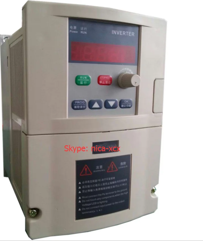 

General VFD 1.5KW 380V Three-phase 380V input Three-phase 380V output motor speed controller Inverter frequency converter