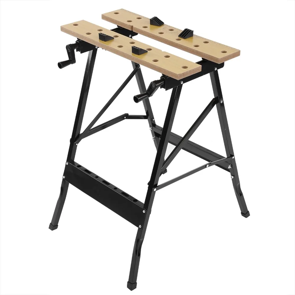 Складной Рабочий стол Инструменты для ремонта мастерской стол магазин Workbenc деревообрабатывающие скамейки Максимальная загрузка 100 кг