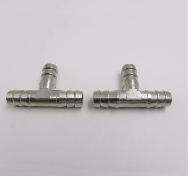 

tube 8mm Barb T pneumatic brass fitting pneumatic pipe fitting ,quick connector
