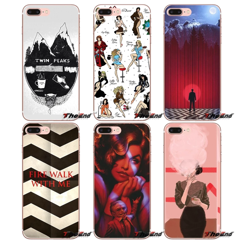 

For Apple iPhone X 4 4S 5 5S SE 5C 6 6S 7 8 Plus 6Plus 7plus 8plus Fundas Coque Welcome To Twin Peaks Soft Cell Phone Case