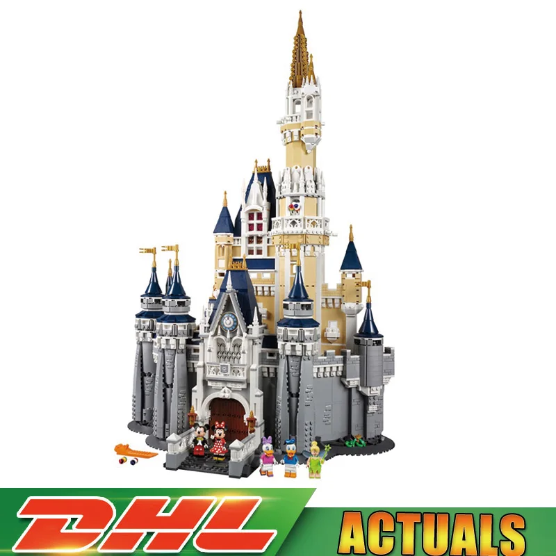 

Lepin 16008 4080pcs Girls Cinderella Princess Castle City Model Building Block Bricks Toy Children Compatible LegoINGlys 71040