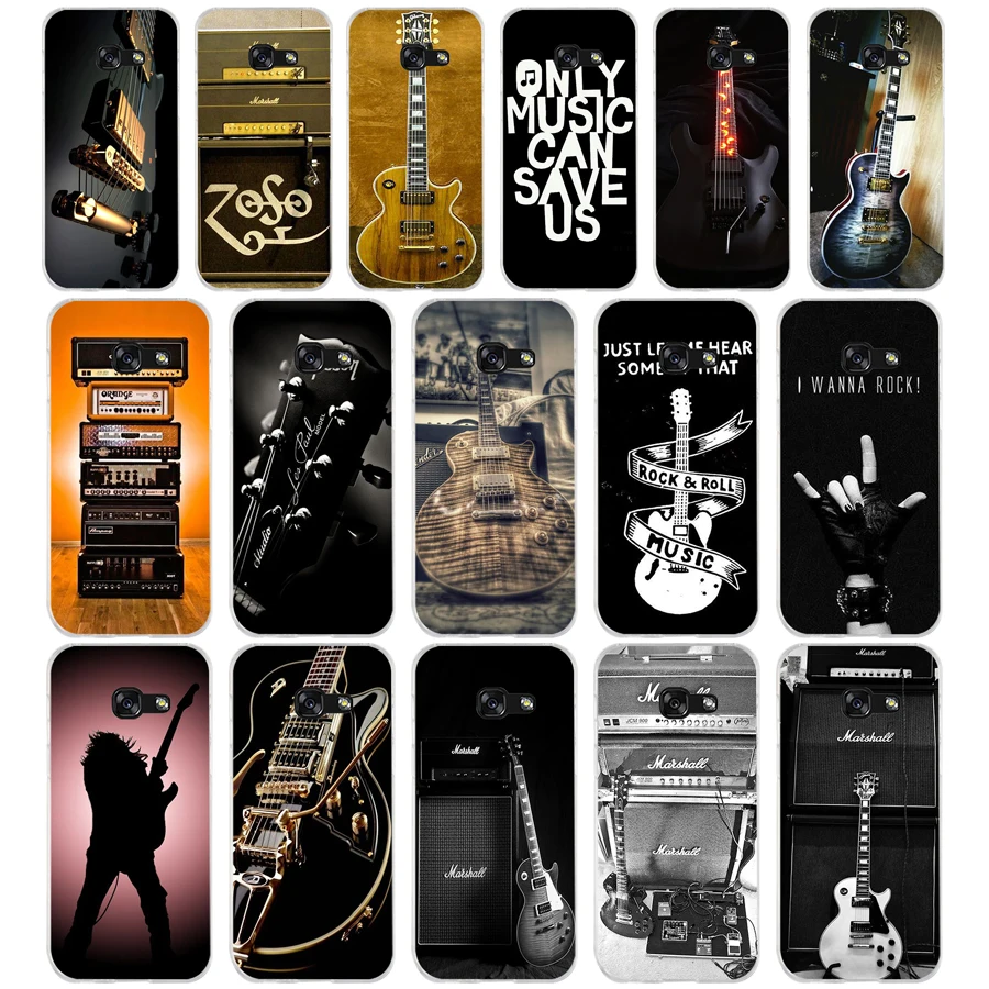 

230A guitar amp marshall New Arrival Fashion Soft Silicone Tpu Cover phone Case for Samsung galaxy a3 a5 2016 2017 a6 A8 2018