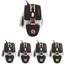 4000 dpi 7 кнопочный светодиодный Оптический игровой макро-мышь программируемая игровая профессиональная геймерская компьютерная мышь для ПК ноутбука высокого качества