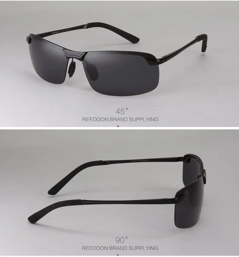 Фирма eedoon, модные поляризационные солнцезащитные очки, мужские очки для вождения, оправа из сплава, 8 цветов, oculos, 3043