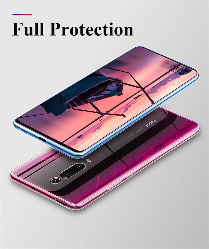 Для xiaomi redmi k20 pro Чехол redmi k20 натуральный прозрачный мягкий кремний Ультратонкий чехол из ТПУ для xiaomi mi 9T mi 9T Pro