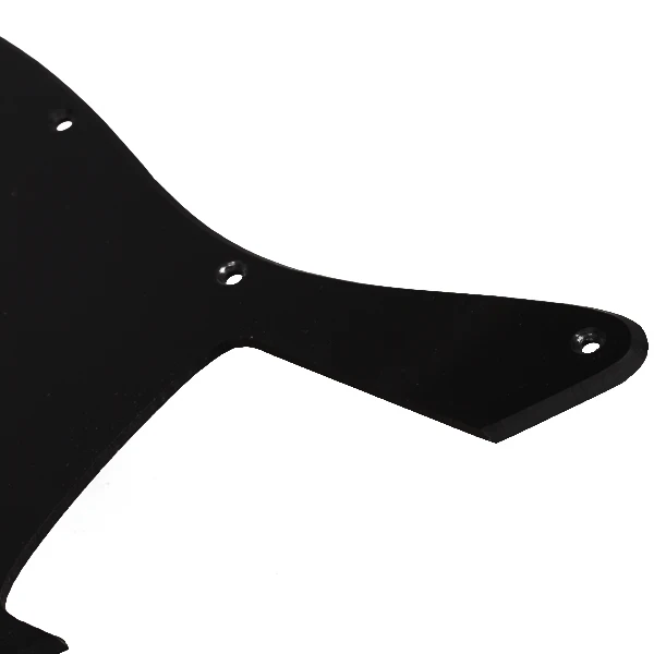 Black 1 Ply 10 Hole Pick Guard Pickguard Anti-scratch Plate Shield for JB Jazz Bass Guitar Accessory