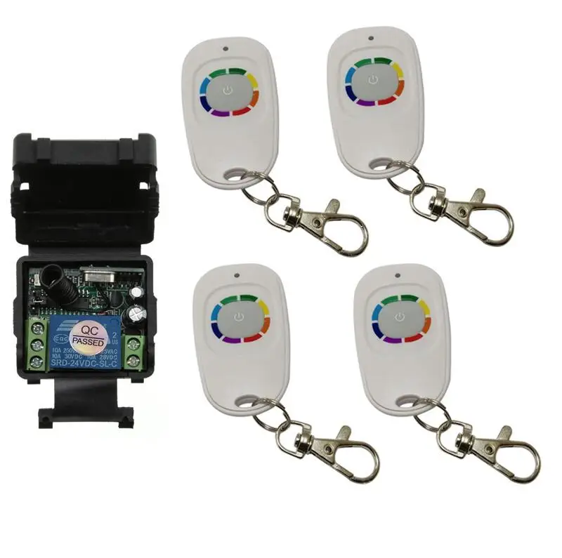 

DC24V 1CH wireless radio remote control lighting switch Entrance guard transmitter receiver