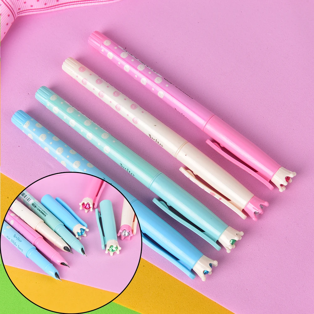1pc metal fountain pen smoke fountain pen mini fountain pen 0.38mm Random HI