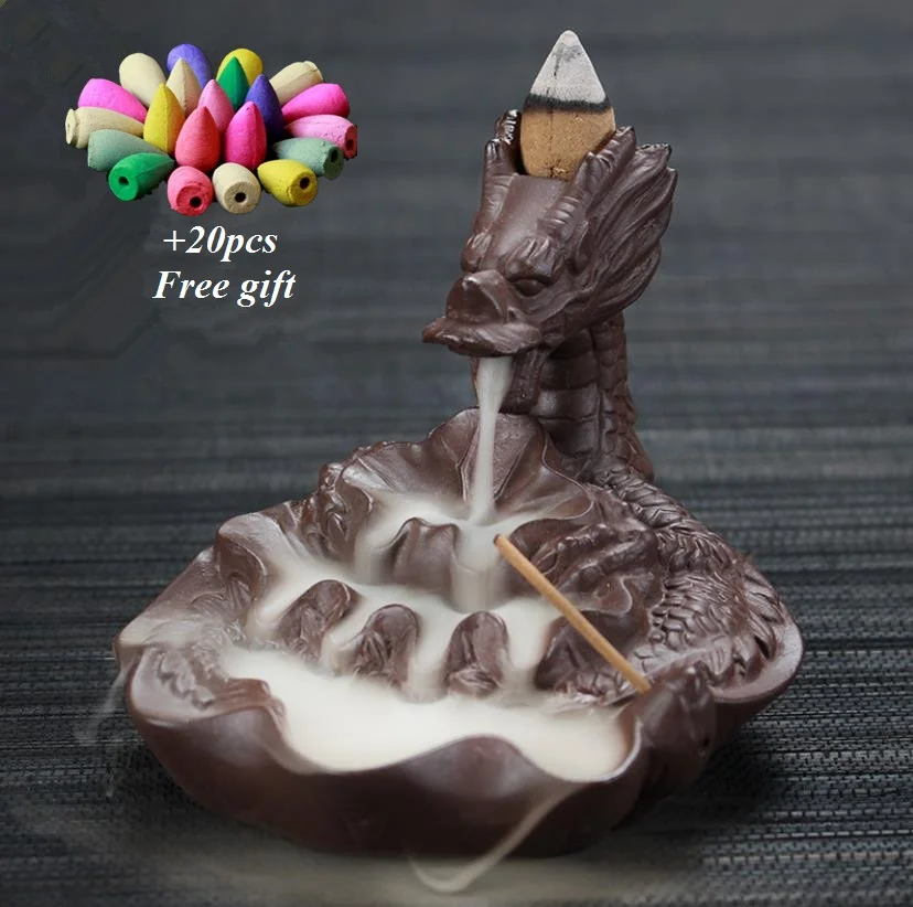20 шт. конусы для благовоний с подсветкой|stick incense holder|incense holderbackflow burner |