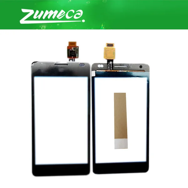 

4.0 Inch For Sony Xperia E1 Dual D2004 D2005 D2104 D2105 Sony E1 Touch Screen Digitizer Touch Panel Lens Glass Black Color+Tape