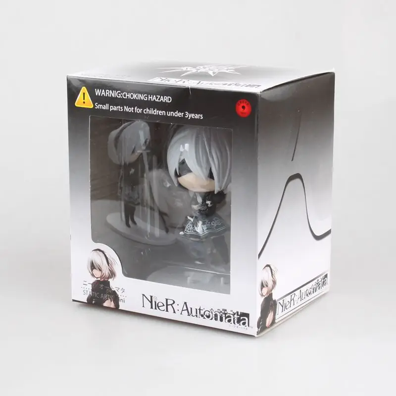 2 Kawaii Sign Game NieR Automata YoRHa No. Тип B 2B мультяшная игрушка фигурка модель игрушки|model toy|toy