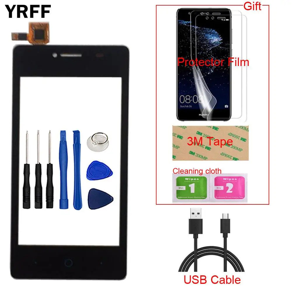 

4.5'' Mobile Touch Screen TouchScreen For ZTE Blade AF5 Touch Screen Digitizer Touch Glass Repair Part Tools Gift