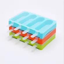 Домашняя форма для изготовления мороженого 4 размера Формочки Для Мороженного «фруктовый лед» морозильная камера домашняя еда мороженое палочка формочка леденец