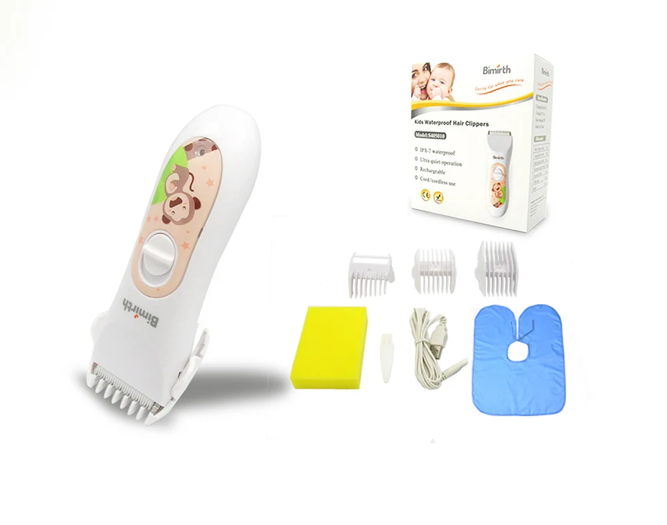 Kids waterproof hair clipper (10)