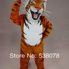 Свирепый Бенгальский талисман Тигра Костюм Лидер продаж диких животных Тема Mascotte костюм маскота костюм кунг-фу панды Cosply Костюмы SW1104
