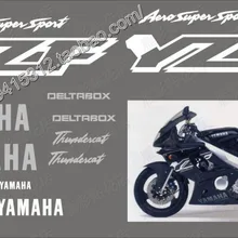 Мотоцикл компьютер резные наклейки Oaintable графика набор передачи для YAMAHA YZF600R