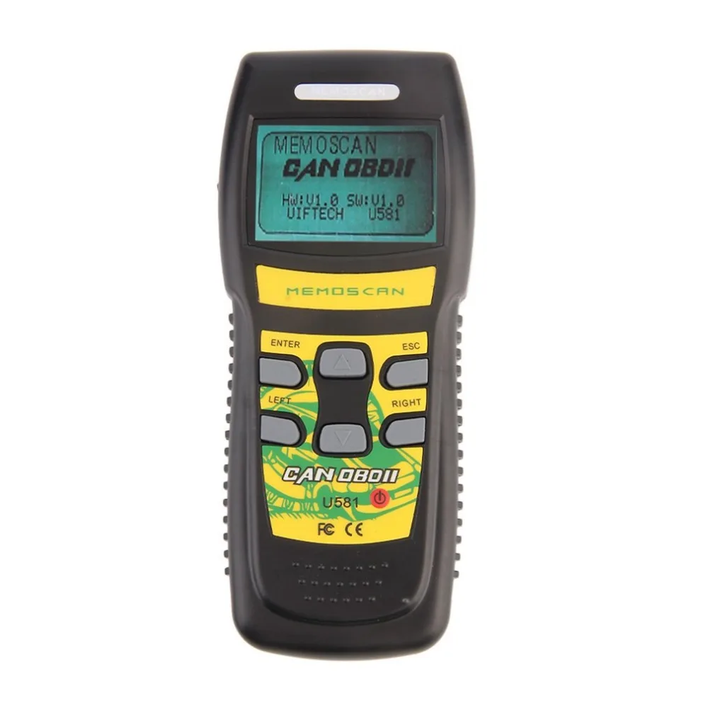 

New U581 Professional SUPER Diagnostic Scan Tool Memo Auto Code Scanner Live Data Code Reader For CAN OBD2 OBD II Vehicles