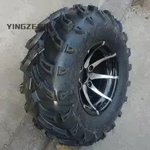 Картинг детская коляска ATV UTV 25X10-12 дюймов колеса бескамерные шины с ступицей из алюминиевого сплава