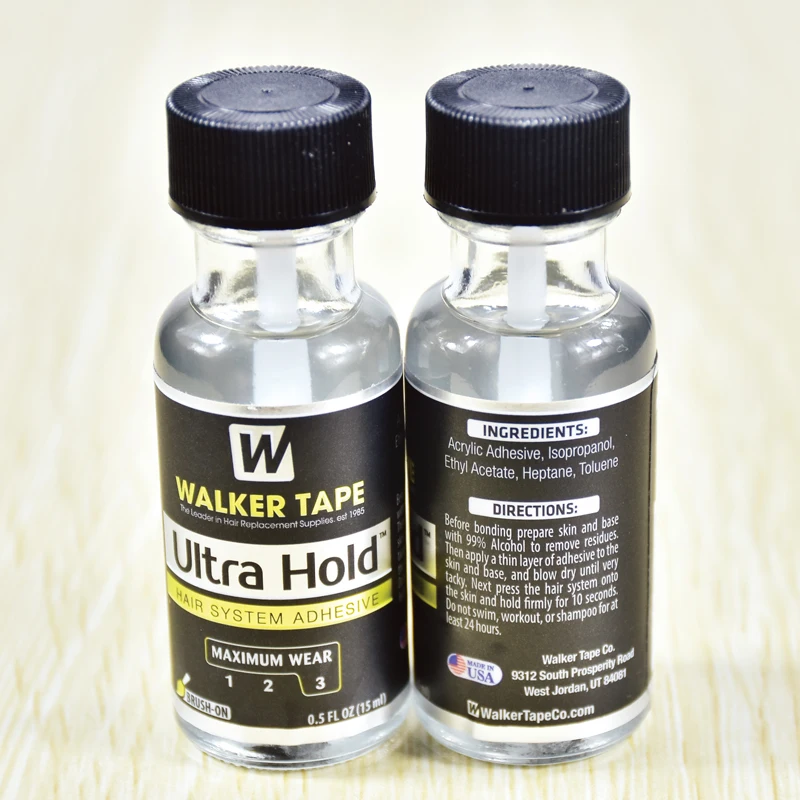 0.5 FL.OZ(15ml) Ultra Hold Hair System Adhesive Brush-on For Lace Wig/Toupee Soft-bond Adhesive Leading Standard For Soft Bonds 0.5 FL.OZ(15ml) Ultra Hold Hair System Adhesive Brush-on For Lace Wig/Toupee Soft-bond Adhesive Leading Standard For Soft Bonds