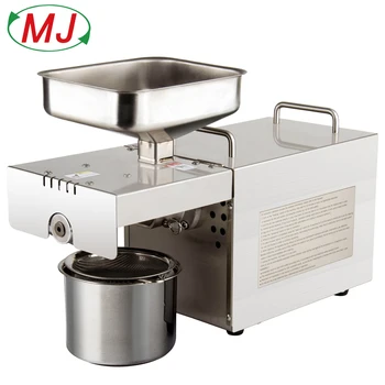 Factory direct oil press machine,oil presser Home ,stainless steel seed oil extractor,Mini Cold hot oil press machine T501 sg30 1 edible peanut oil press machine high oil extraction rate labor saving stainless steel oil presser for household