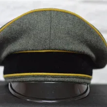 WW2 e.m.d Пособия по немецкому языку. Фуражка из шерсти(лимонно-желтый