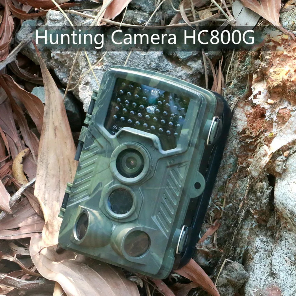 

3G MMS Trail Cameras 0.3S Trigger Time Hunting Camera Photo Trap 16MP 1080P Infrared Outdoor Wildlife Surveillance Cams HC800G