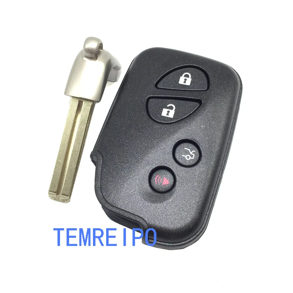 5 шт./лот Замена ключи от машины 4 кнопки дистанционного Smart Key Shell для Lexus ES350 GS350 GS450h IS250 IS350 LS460 ключ крышка