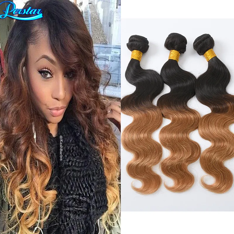 8a Malaysian Body Wave 3 Bundle Deals 1b 27 Ombre Hair Extensions