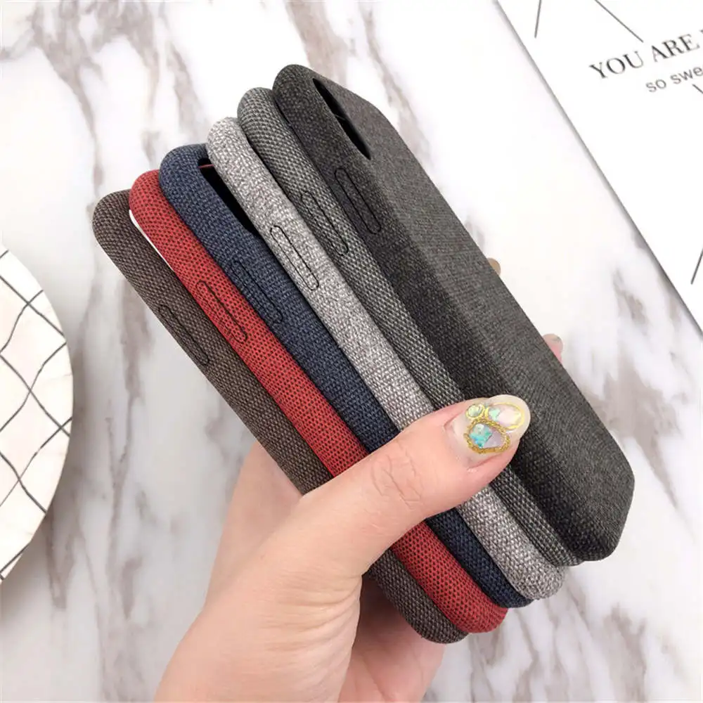 

Felt Cloth For Iphone 66S 6P78 8P X Xs Xr Xsma Simple Sea Sand Pattern Ultra-Thin Mobile Phone Case