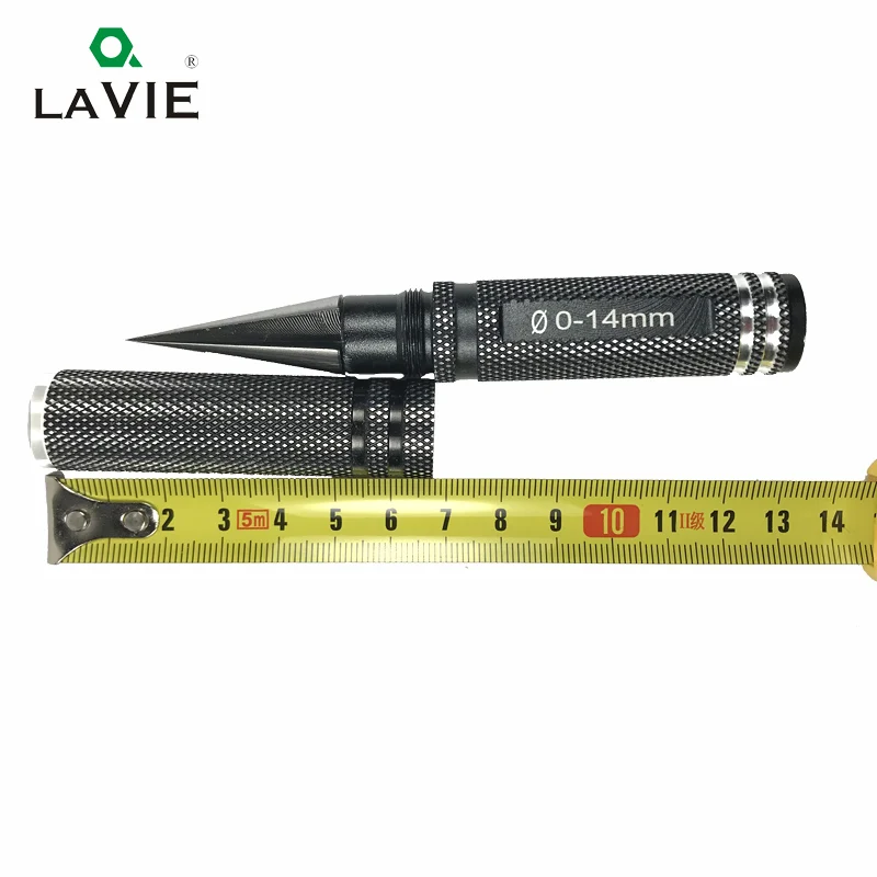LAVIE 0-14 мм черная модель открывалка развертка Металлическая стальная пила отверстие пластиковые ножницы фрезерные сверла инструменты хобби сверлильный набор DB03001