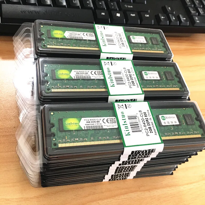 Kinlstuo melhor qualidade ddr2 2gb 1gb 4gb ram, 800mhz 667mhz 533mhz trabalhar todos intel memória omática amd|RAM| - AliExpress