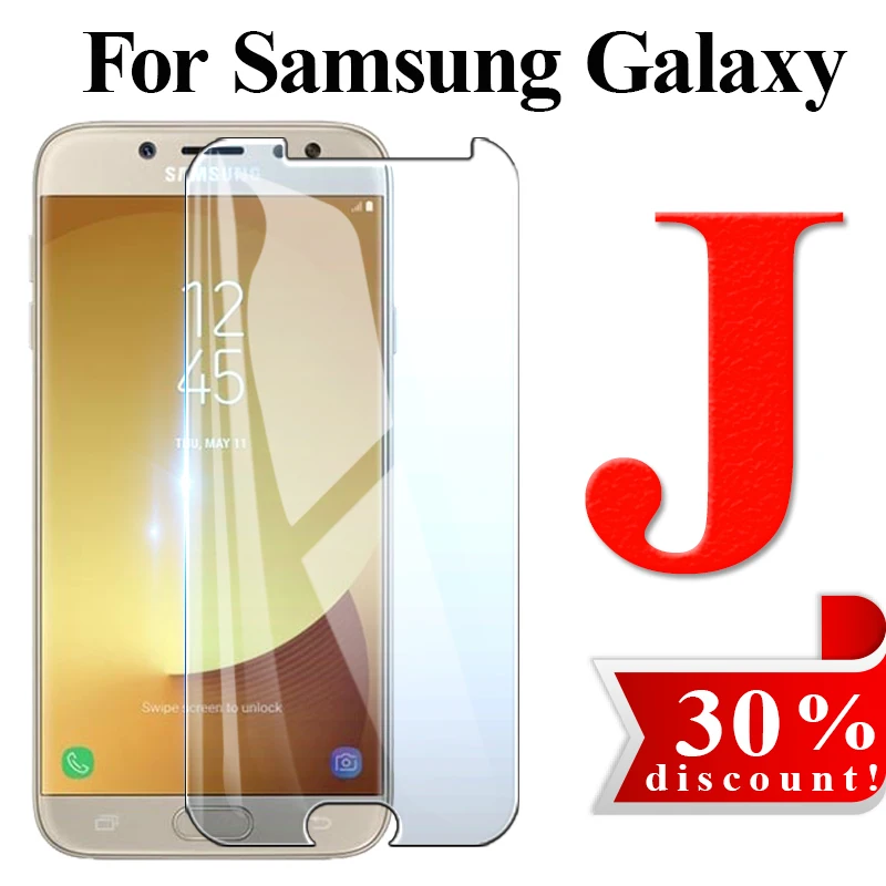 Защитный Стекло на для Samsung Galaxy J2 Prime Экран протектор J3 J5 J7 2017 Броня Samsyng Galax J детей