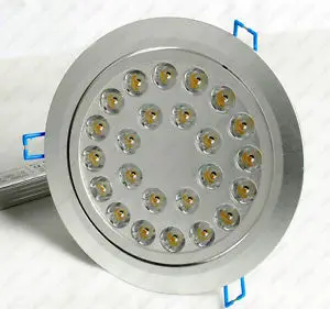 

24W LED Recessed Ceiling Down Spot Light Store Office Lighting Energy Saving NEW