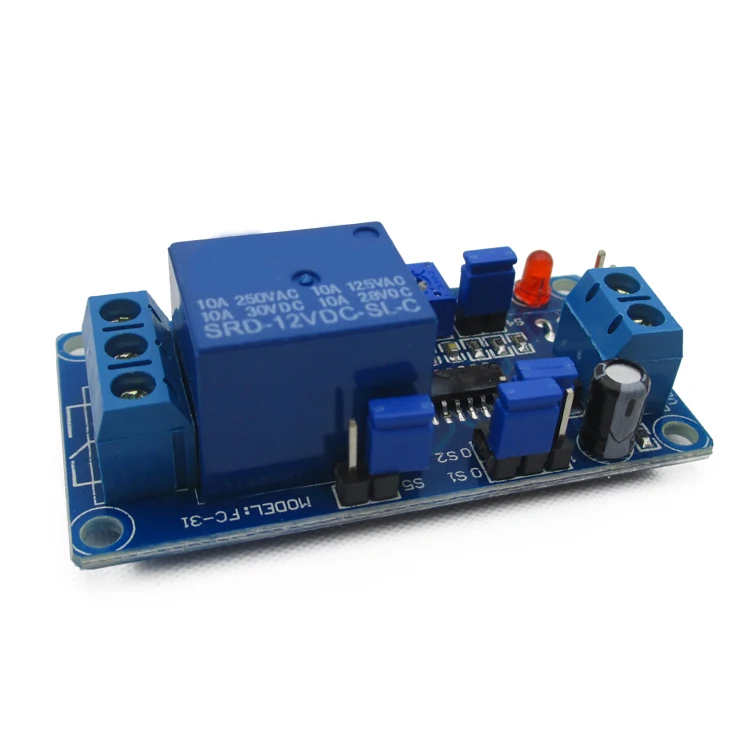12V normally open trigger delay relay delay circuit module ...